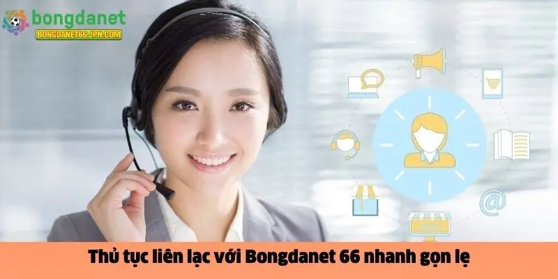 Thủ tục liên lạc với Bongdanet 66 